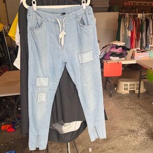 Light Blue Women's Jeggings